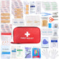 First Aid Kit 194 Piece Emergency Kits for Hiking Camping Trauma Kit for Boat Vehicle Compact Aid Kit for for Home Car Travel Outdoor Survival