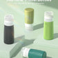 Morfone 16 Pack Silicone Travel Bottles Set for Toiletries TSA Approved Travel Containers Leakproof Squeezable Refillable Travel Accessories 2oz 3oz for Shampoo Conditioner Lotion Liquids(Green)