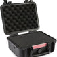 Amazon Basics Hard Camera Case, Small, Black, Solid, 12"L x 11"W x 6"H