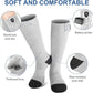 SNOW DEER Heated Socks for Men Women, App Controlled Left/Right Electric Ski Sock, 7.4V 2200mAh Rechargeable Battery 360°Fast Heating Toe Warmers for Skiing Hunting Motorcycle Walking Dogs