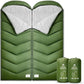 Sleeping Bags for Adults Cold Weather,Portable, Waterproof,Lightweight Camping Sleeping Bag for Tall Girls Boys with Compression Sack for Warm Camping, Hiking, Outdoor & Indoor