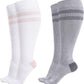 Momcozy Compression Socks for Women Wide Calf, 15-20mmHg Knee High Support Socks for Pregnancy, Nurses, Travel, Flying