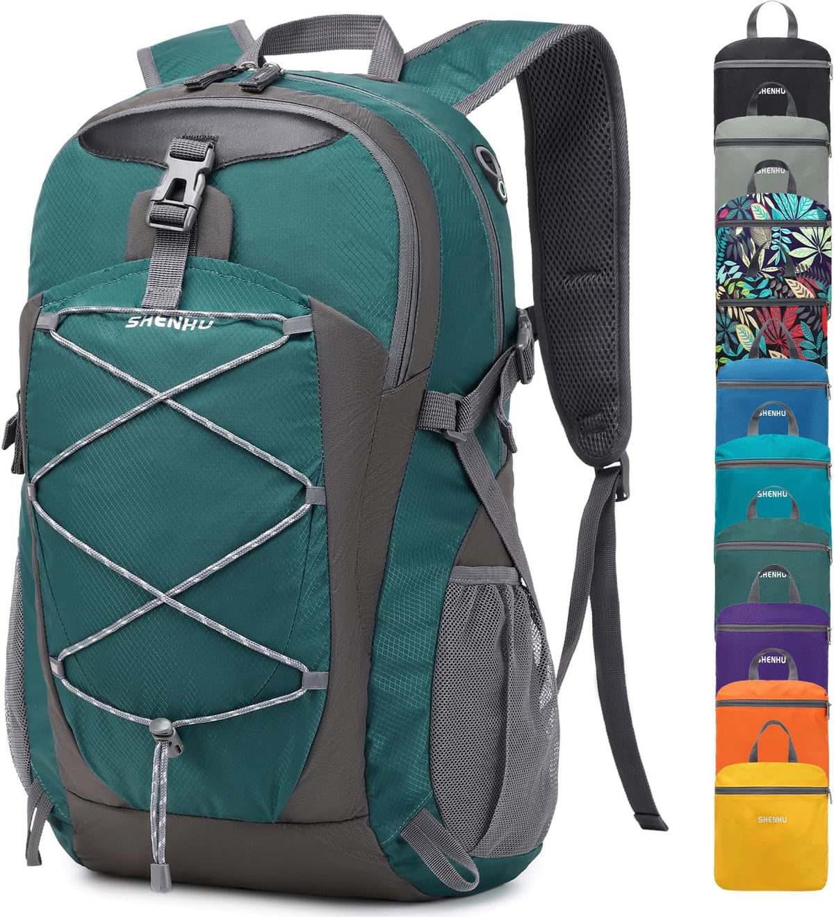 40L Hiking Backpack Lightweight Daypack Waterproof Travel Camping Backpack for Men Women Sport Packable - Roamly
