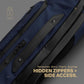 The Frenchie Co. - Work/Travel Speed Backpack - Expandable 23 to 30 liters - Laptop compartment with anti-theft magnetic closure - Ballistic nylon durable construction
