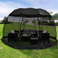 Alvantor Pop Up Screen House Gazebo with Mosquito Netting, Instant UV Resistant Sun Shelter for Patio & Backyard, Portable Canopy Tent for 2-10 Person