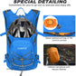 LARIPOP Hydration Backpack, 18L Hiking Backpack with 2L Water Bladder, Lightweight Water Pack for Cycling, Hiking, Biking