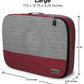 Large Packing Cubes for Suitcases - 5 Pcs set of Packing Cubes for Travel Carry on Suitcase Organizer Bags - Travel Cubes Organizer Bags for Luggage - Roamly