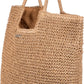 Roxy Women's Beach Tote Bag | Travel | Vacation | Straw | Lightweight | Breathable