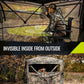 TIDEWE Hunting Blind 270°See Through with Carrying Bag for Turkey Hunting, Pop Up Ground Blinds, Portable Resilient Hunting Tent