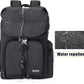 CADeN Camera Backpack Canvas Camera Bag for DSLR/SLR Mirrorless Camera with 15.6 inches Laptop Compartment, Camera Case Compatible for Sony Canon Nikon Cameras and Lens Tripod Waterproof Black