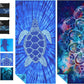 2 Pack Microfiber Lightweight Thin Beach Towel Sand Free Quick Dry Super Absorbent Large Towels for Swimming Pool Yoga Gym Travel Vacation Beach Accessories Essentials for Adults