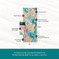 Nomadix Original Towel - Perfect for Beach, Pool, Travel, Camping, Yoga - Made with Recycled Materials - Super Absorbent - Sand Resistant - Jungle - 72.5x30