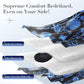 LC-dolida Sleep Mask with Bluetooth Headphones, Extra Large Silk Eye Mask for Sleeping Side Day Sleepers, Sleep Headphones Bluetooth 5.4 for Women Men with Thin Speaker, Blackout, Comfort, Microphone