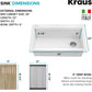 KRAUS Bellucci Workstation 33 in. Drop In Single Bowl Granite Kitchen Sink in White with Accessories, KGTW1-33WH