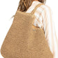 Roxy Women's Beach Tote Bag | Travel | Vacation | Straw | Lightweight | Breathable