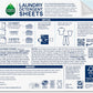 Seventh Generation Laundry Detergent Sheets 32ct Free & Clear Removes Tough Stains Safer for your family
