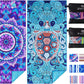 2 Pack Microfiber Oversized Lightweight Beach Towel 71"x32" Extra Thin Large Sand Free Towels Travel Swim Pool Yoga Gym for Adults Women Men Beach Essentials Accessories Vacation Gift