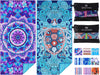 2 Pack Microfiber Oversized Lightweight Beach Towel 71"x32" Extra Thin Large Sand Free Towels Travel Swim Pool Yoga Gym for Adults Women Men Beach Essentials Accessories Vacation Gift