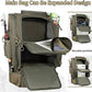 BLISSWILL Large Fishing Backpack with Cooler for 3 Tackle Boxes - Fishing Bag with Rod Holders for Camping and Hiking