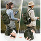 MATEIN Fishing Sling Bag with Lure Rod Holder & Phone Pouch, Waterproof 3600 Tackle box Backpack with Removable Bait Binder