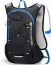 Lightweight Hydration Backpack, Running Backpack with 2L Water Bladder, Hydro Water Daypack for Cycling Hiking Rave for Men Women