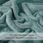 Surii Home Luxury Microfiber Flannel Blanket, Super Soft, Warm, Cozy, Fluffy, and Breathable, Perfect Throws for Bed, Couch, Sofa, for All Season Use. 350GSM Twin Size 60x80 Inches(Turquoise Blue)
