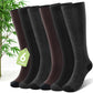 SONORAN Bamboo Viscose Compression Socks for Women & Men (6 Pairs) 20-30 mmHg Knee High Support for Nurses Travel Pregnant