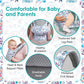 Newborn Baby Front Carrier Backpack, Toddler Baby Body Carrier, 7-66 Lbs Ergonomic Design, Lumbar Support, Lightweight