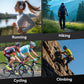 AXEN Soft Flask TPU Foldable Running Hydration Flask, Soft Collapsible Water Bottle for Hydration Pack Cycling Marathon Running Hiking
