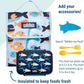 Wildkin Kids Insulated Lunch Bag – Reusable, Ideal for Hot/Cold Snacks, School & Travel - Big Fish