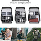 K&F CONCEPT Camera bags Waterproof 25L Large Capacity Camera Case with Raincover Camera Case 15.6 Inch Laptop Compartment Compatible with Canon/Nikon/Sony/DJI Mavic Drone Travel Camera Backpack