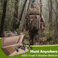 Bow Hunting Backpack 3.0 for Men, Saddle Camo backpack with Bow Holder, Compound Bow Hunting Bag for Saddle Hunting Deer and Elk