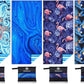 4 Pack Microfiber Lightweight Beach Towel Sand Free Quick Dry Absorbent Thin Compact Towels for Swimming Pool Camping Beach Accessories Large Easy Pack Travel Things for Vacation Essentials Gift