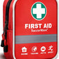 SuccorWare130 Pieces First Aid Kit with Hospital Grade Medical Supplies - Includes Emergency Blanket, Bandage - Great for Home, Outdoors, Office, Car, Travel, Camping, Hiking, Boating