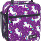 Hap Tim Kids Lunch Box for Girls Boys, Reusable Lunch Bag for Kids, Spacious Lunchbox, Insulated Lunchbag, Purple Unicorn(18654-PP)