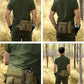 Tactical Waist Pack With Detachable Water Bottle Holder Pocket Fanny Pack & Outdoor Lumbar Bag for Hiking Travelling Climbing Cycling Camping Shopping Hunting Fishing