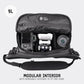 WANDRD ROGUE V1 9L Sling: Compact Camera Sling and Crossbody Bag with Fast Access, 3-Way Carry– Lightweight Everyday Bag Great for Travel, Photography, and Daily Use (Black)