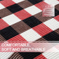 PU MEI Sherpa Blanket Twin Plaid Thick Bed Blanket, 80”*90”Super Soft Flannel Fuzzy Fleece Reversible Velvet Plush Warm Blanket for Couch (Black Red Check)