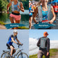Running Hydration Vest with a 2L Water Bladder, Hydration Pack Lightweight Water Backpack for Running Hiking Cycling Marathon Trail for Men Women