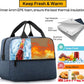 HOMESPON Insulated Lunch Bag for Women Men Lunch Box Cooler Lunch Tote for Work Picnic (Navy)