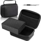 EVA Hard Case with Customizable Foam Protective EVA Carrying Case Shockproof Outdoor for Camera, Digital Products, Electronic Instruments with Knife(Black,7.8 x 6.3 x 3.5 Inch)