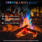 Magical Flames Fire Color Changing Packets Fire Pit, Fire Color Packets for Camping Essentials, Campfire, Bonfire & Fireplaces, Campfire Accessories