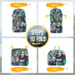 ZOMAKE Lightweight Packable Backpack 35L, Light Foldable Backpacks Water Resistant Collapsible Hiking Bag, Compact Folding Day Pack for Travel Camping(Mixed Color-Leaves) - Roamly