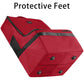 YOREPEK Car Seat Travel Bag, Padded Car Seats Backpack for Air Travel, Heavy Duty Carseat Travel Bag for Airplane, Airport Gate Check Bag (Red)