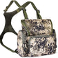 skiguard Bino Harness with Rangefinder Pouch & Rain Cover, Lightweight Binocular Harness Chest Pack