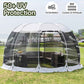 Alvantor Pop Up Screen House Gazebo with Mosquito Netting, Instant UV Resistant Sun Shelter for Patio & Backyard, Portable Canopy Tent for 2-10 Person