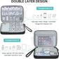 CILLA Electronics Organizer Travel, Travel Cord Organizer Case, Compact Electronics Accessories Bag for Cable, Cord, Charger, Phone