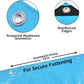 Tarps Heavy Duty Waterproof 8x10-12 mil Thick Camping Tent - Blue Tarp 8x10 UV Resistant, Rip & Tear Proof with Metal Grommets – Multipurpose Use for Camping, Tent, Boat, RV, Car, & Pool Cover
