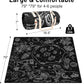 Graffiti Picnic Blanket, 79" x 79" Extra Large Outdoor Picnic Mat, Outdoor Blanket, Beach Blanket, Washable Foldable Portable Blanket for Park Grass/Beach/Camping/Concerts