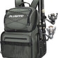 PLUSINNO Cooler Fishing Backpack with Rod Holders 45L Large Water-resistant Fishing Tackle bag Store Fishing Gear Fishing Gifts for Men Father, Sport Bags